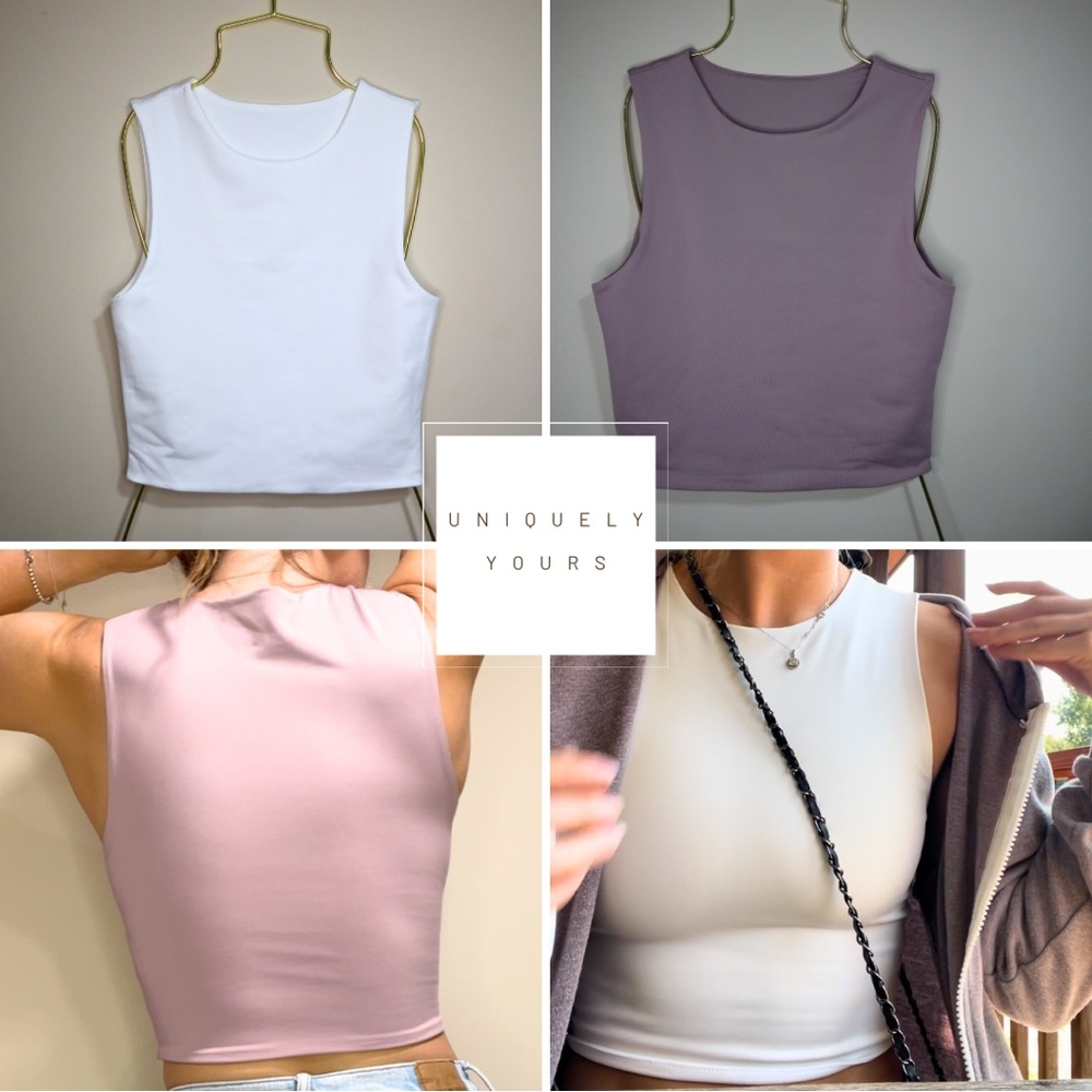 Double layered crop top